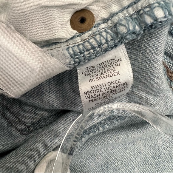 LOFT Curvy Skinny Jeans Light wash size 29/8 - Picture 7 of 8